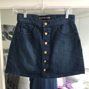 Express Denim skirt